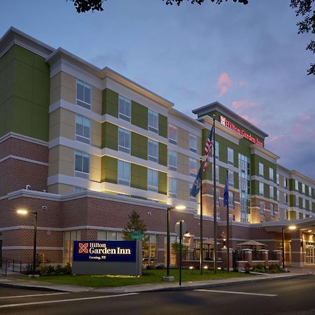 Hilton Garden Inn Corning Downtown Exterior foto